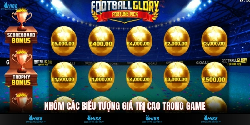 Nhóm các biểu tượng giá trị cao trong game