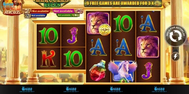 Cách kích hoạt vòng quay Free Thần Hercules hiệu quả