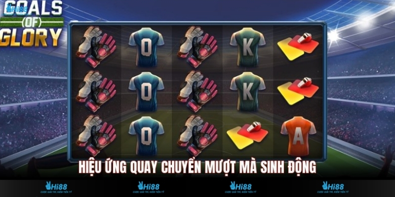 Hiệu ứng quay chuyển mượt mà sinh động
