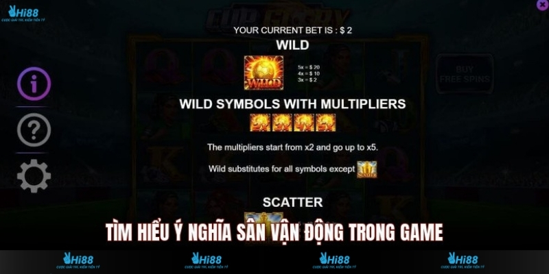 Tìm hiểu ý nghĩa sân vận động trong game